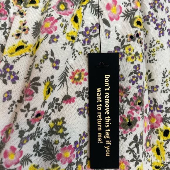 AFRM NWT beautiful floral joggers heavier weight w/ pockets 💐 - Picture 3 of 11